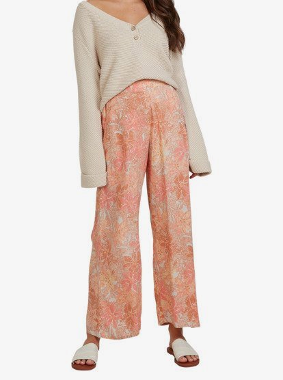 Midnight Journey Wide-Leg Floral Pants | Roxy