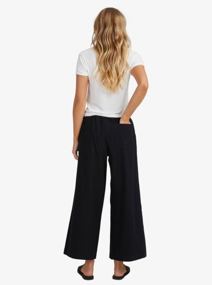 Roxy linen deals beach pants