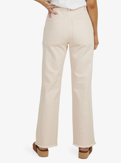 5 Womens Barbarella Flared Trousers Pink URJNP03042 Roxy