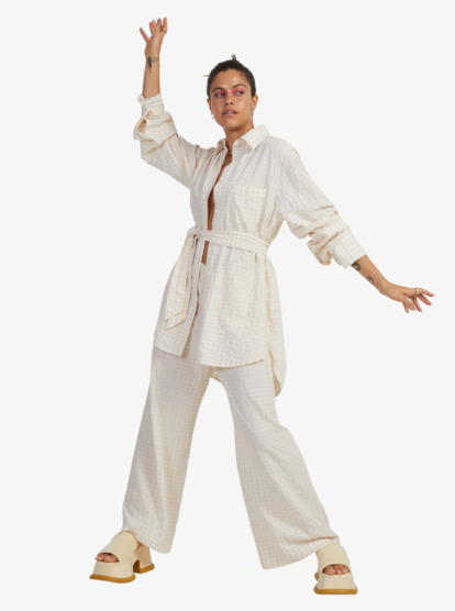 6 Little Wing Pants Beige URJNP03056 Roxy