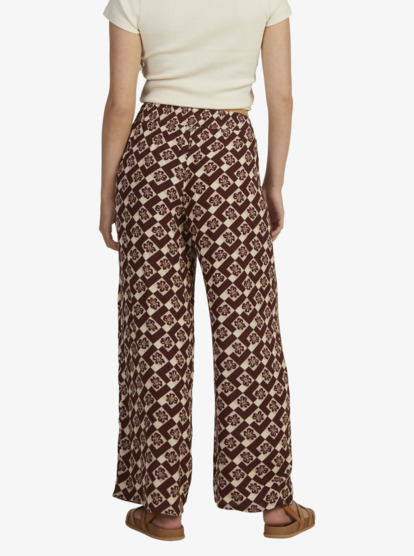 7 Womens Aloha Sessions Palazzo Pants Red URJNP03066 Roxy