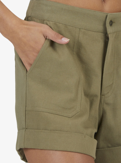 6 Womens Alta Shorts Beige URJNS03021 Roxy