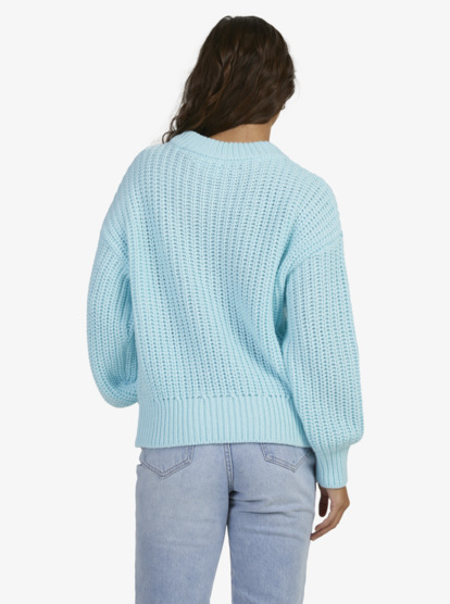 7 Womens Coming Home Jumper Blue URJSW03028 Roxy
