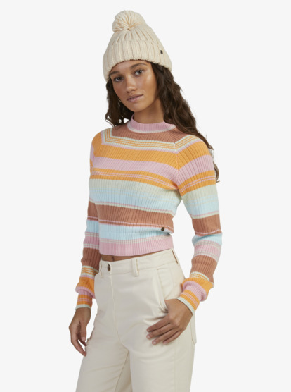 9 Womens Playa Morning Jumper Blue URJSW03030 Roxy