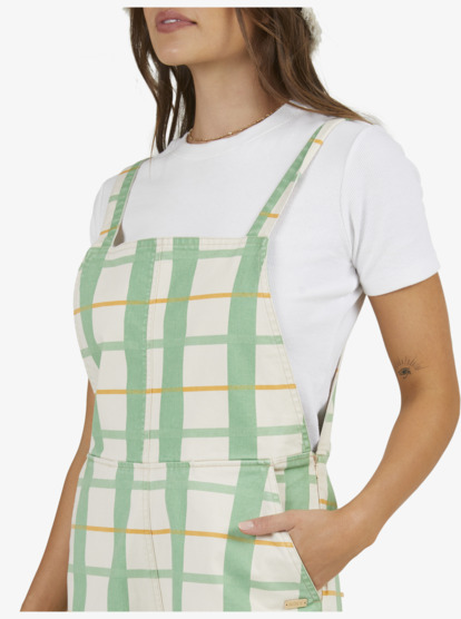 5 Womens Sweet Note Printed Jumpsuit Green URJWD03144 Roxy
