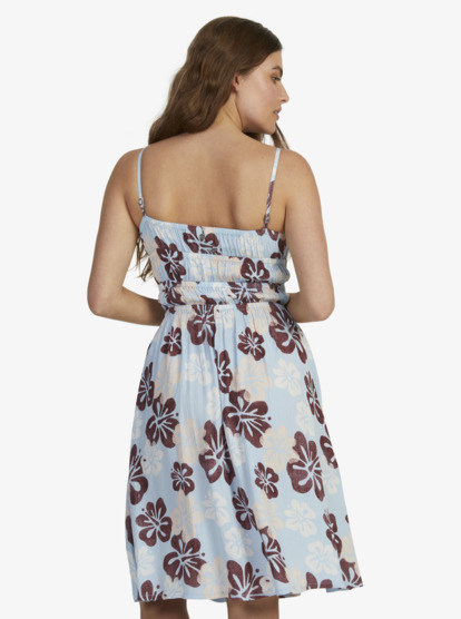 2 Womens Aloha Sessions Midi Slip Dress Blue URJWD03186 Roxy