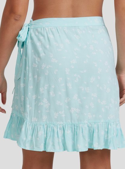 easy mini wrap skirt