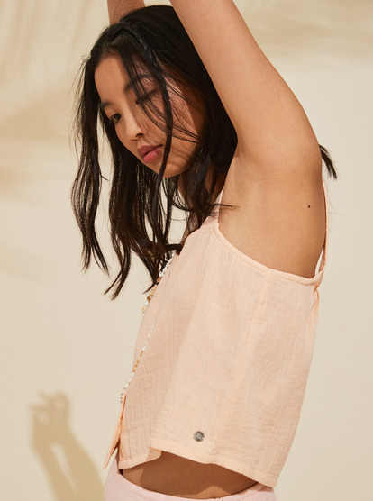 3 Womens Shimae Cropped Top Pink URJWT03112 Roxy