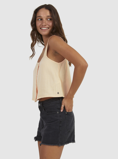 10 Womens Shimae Cropped Top Pink URJWT03112 Roxy