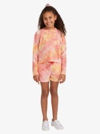 6 Girl's 4-16 Magic Hour Fleece Bottom Pink ARGFB03011 Roxy