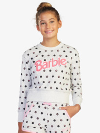 3 Barbie™ This World Crew - Sweatshirt for Girls 4-16  ARGFT03092 Roxy