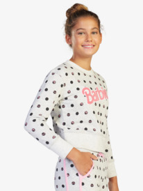 4 Barbie™ This World Crew - Sweatshirt for Girls 4-16  ARGFT03092 Roxy
