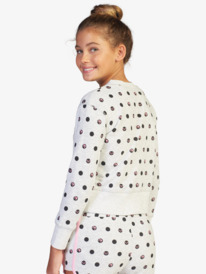 5 Barbie™ This World Crew - Sweatshirt for Girls 4-16  ARGFT03092 Roxy