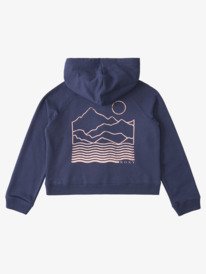 roxy, Girl's 4-16 Easy Evening Hoodie, MOOD INDIGO (bsp0) Easy Evening - Hoodie for Girls ARGFT03101