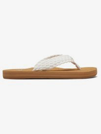 2 Girl's 4-16 Porto Sandals White ARGL100246 Roxy