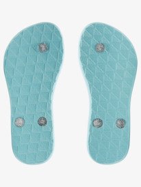 3 Girl's Viva Sparkle Sandals Green ARGL100263 Roxy
