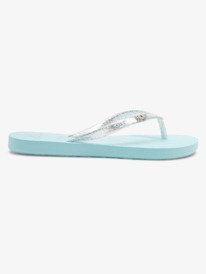 1 Girl's Viva Sparkle Sandals Green ARGL100263 Roxy