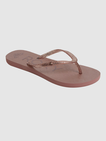 roxy, Girls 8-16 Viva Sparkle Sandals, ROSE GOLD (rsg) Viva Sparkle - Flip-Flops for Girls ARGL100263
