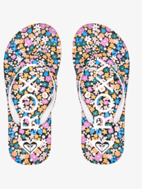 3 Girl's 4-16 Pebbles Sandals Black ARGL100264 Roxy