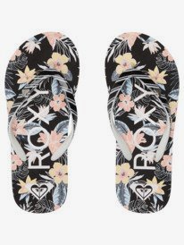 2 Girl's 4-16 Pebbles Sandals Black ARGL100264 Roxy