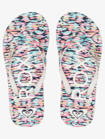 3 Girl's 4-16 Pebbles Sandals Blue ARGL100264 Roxy