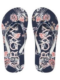 3 Girl's 4-16 Pebbles Sandals Blue ARGL100264 Roxy