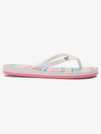 1 Girl's 4-16 Pebbles Sandals Grey ARGL100264 Roxy
