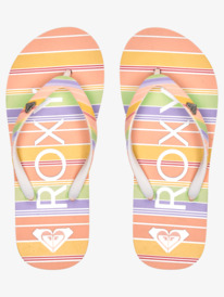 3 Girl's 4-16 Pebbles Sandals Orange ARGL100264 Roxy