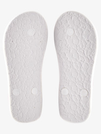 4 Girl's 4-16 Pebbles Sandals White ARGL100264 Roxy