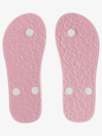 4 Girl's 4-16 Pebbles Sandals White ARGL100264 Roxy