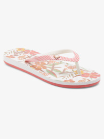 1 Girl's 4-16 Pebbles Sandals White ARGL100264 Roxy