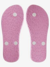 3 Girl's 4-16 Tahiti Flip-Flops Orange ARGL100279 Roxy