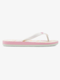 1 Girl's 4-16 Tahiti Flip-Flops Green ARGL100279 Roxy