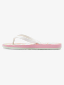 2 Girl's 4-16 Tahiti Flip-Flops Green ARGL100279 Roxy