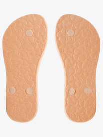 3 Girl's 4-16 Antilles Flip-Flops Orange ARGL100282 Roxy