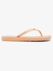 1 Girl's 4-16 Antilles Flip-Flops Orange ARGL100282 Roxy