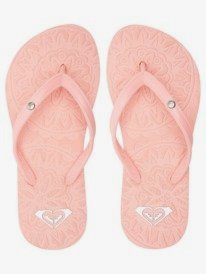 2 Girl's 4-16 Antilles Flip-Flops Pink ARGL100282 Roxy