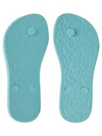 4 Girl's 4-16 Antilles Flip-Flops Blue ARGL100282 Roxy
