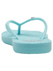 5 Girl's 4-16 Antilles Flip-Flops Blue ARGL100282 Roxy
