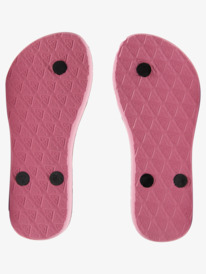 4 Girl's 4-16 Viva Stamp Sandals Orange ARGL100283 Roxy