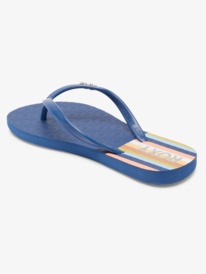 2 Girl's 4-16 Viva Stamp Sandals Blue ARGL100283 Roxy