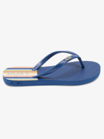 5 Girl's 4-16 Viva Stamp Sandals Blue ARGL100283 Roxy