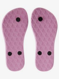 3 Girl's 4-16 Viva Stamp Sandals Black ARGL100283 Roxy