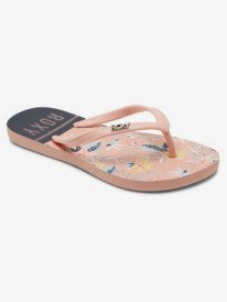2 Girl's 4-16 Viva Stamp Sandals Black ARGL100283 Roxy