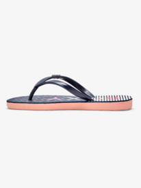 4 Girl's 4-16 Viva Stamp Sandals Black ARGL100283 Roxy