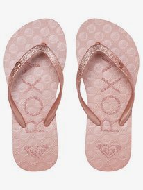 roxy, Viva Glitter 2022 - Sandals for Girls, ROSE GOLD (rsg) Viva Glitter 2022 - Sandals for Girls ARGL100284