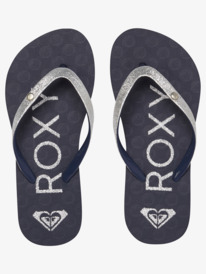 2 Viva Glitter 2022 - Sandálias para Raparigas Azul ARGL100284 Roxy