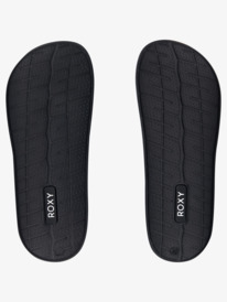 4 Girls 8-16 Slippy Sandals Black ARGL100287 Roxy