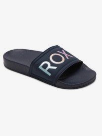 0 Girl's 4-16 Slippy Roxy Sandals Blue ARGL100287 Roxy
