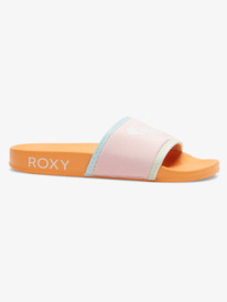 7 Girls Slippy Neo Neoprene Sliders White ARGL100306 Roxy